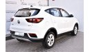 أم جي ZS 1.5L STANDARD 2019 GCC SPECS BLUETOOTH CRUISE CONTROL DEALER WARRANTY