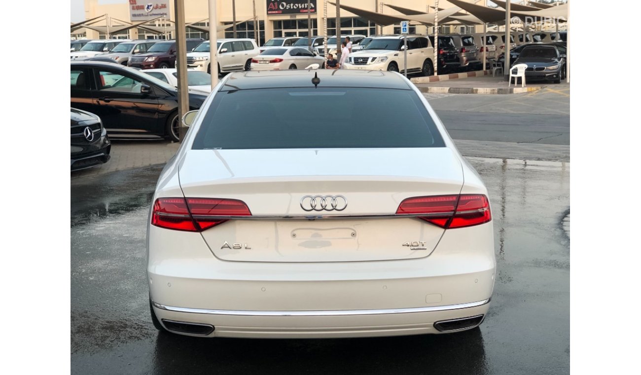 Audi A8 AUDI A8 MODEL 2015 GCC CAR PERFECT CONDITION FULL OPTION PANORAMIC ROOF LEATHER SEATS BACK SCREEN B