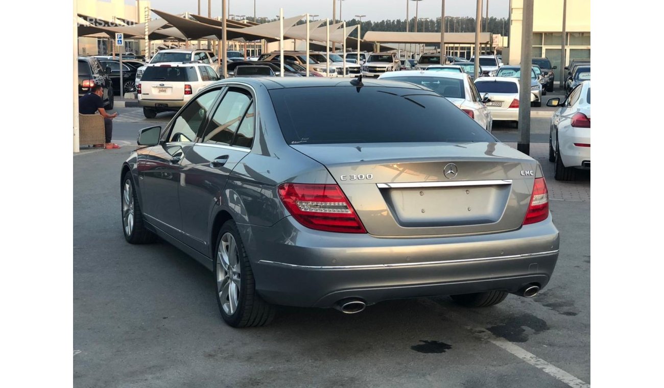 Mercedes-Benz C 300 Mercedes Benz C300 model 2012 GCC car prefect condition full option panoramic roof leather seats bac