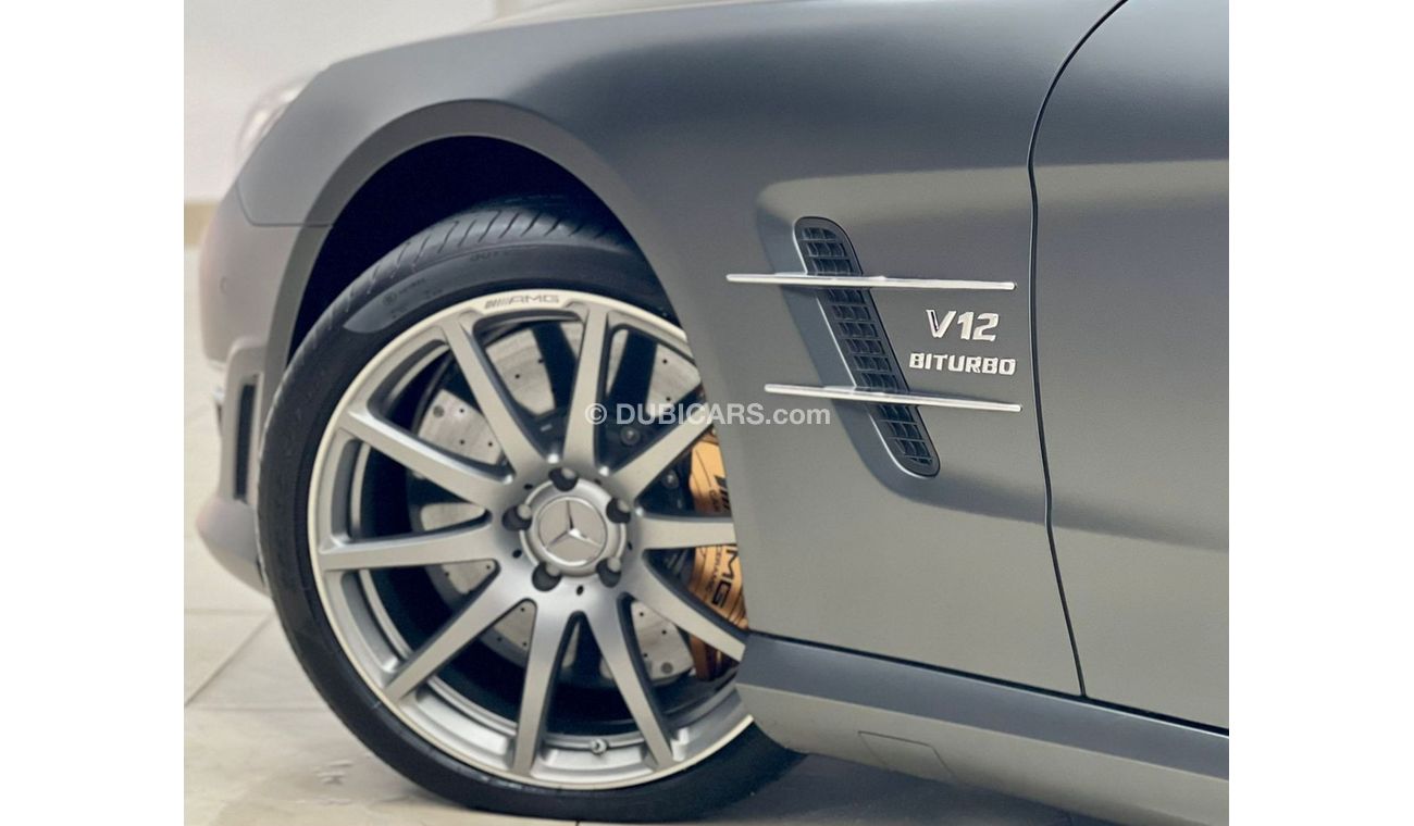 Mercedes-Benz SL 65 AMG 2013 Mercedes SL 65 AMG 45th Anniversary, ( 1 of 45 Worldwide ), Full Gargash Service History, GCC