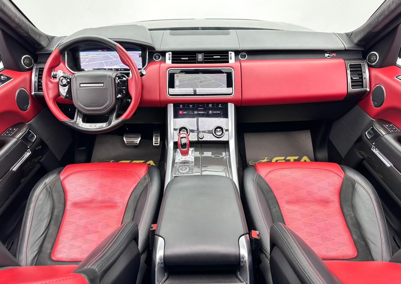 لاند روفر رينج روفر سبورت 2021 Range Rover Sport SVR, April/2026 Range Rover Warranty, Range Rover Full Service History, GCC