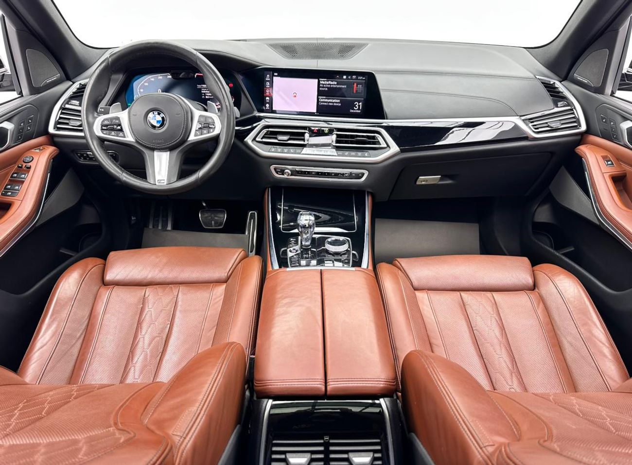 بي أم دبليو X5 2019 BMW X5 xDrive50i M-Sport, 1 Year Unlimited Km Warranty, Full Service History, GCC