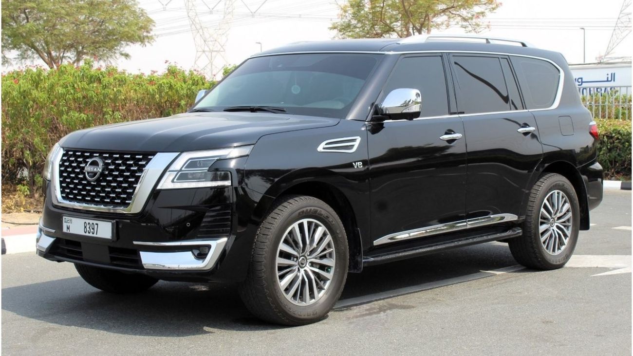 Nissan Patrol LE Platinum City GCC SPECS UNDER AGENCY  UNLIMITED KM WARRANTY