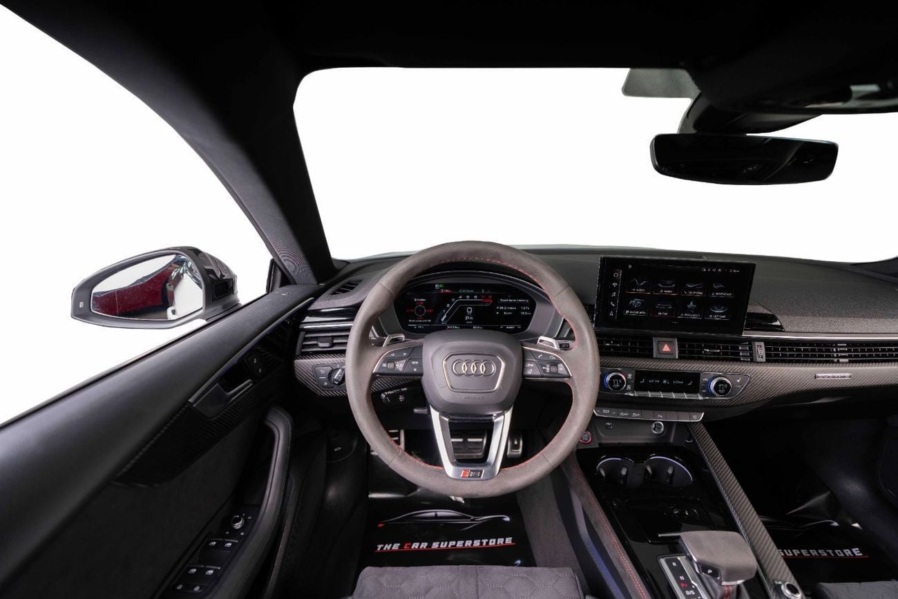 Audi RS5 STANDARD Competition Package-RS Carbon Fiber Sports Seats-Al Nabooda service contract