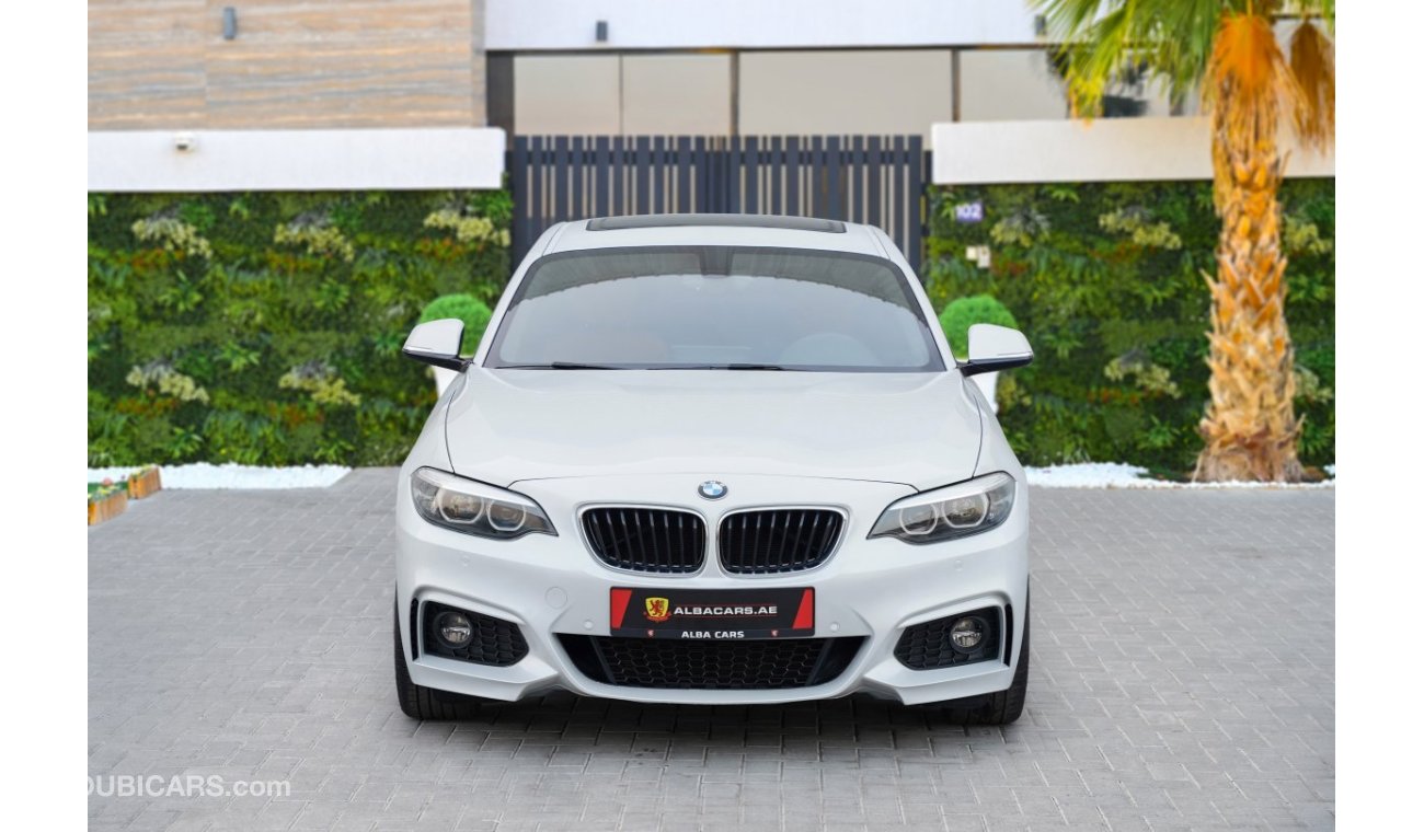 BMW 220i M sport Kit | 2,152 P.M  | 0% Downpayment | Magnificient Condition!