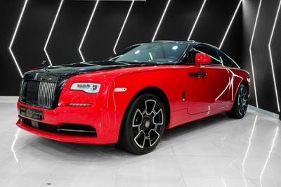 Rolls Royce Wraith Black Badge, Two-Tone Exterior, Bespoke Audio, Starlight, GCC Specs!!