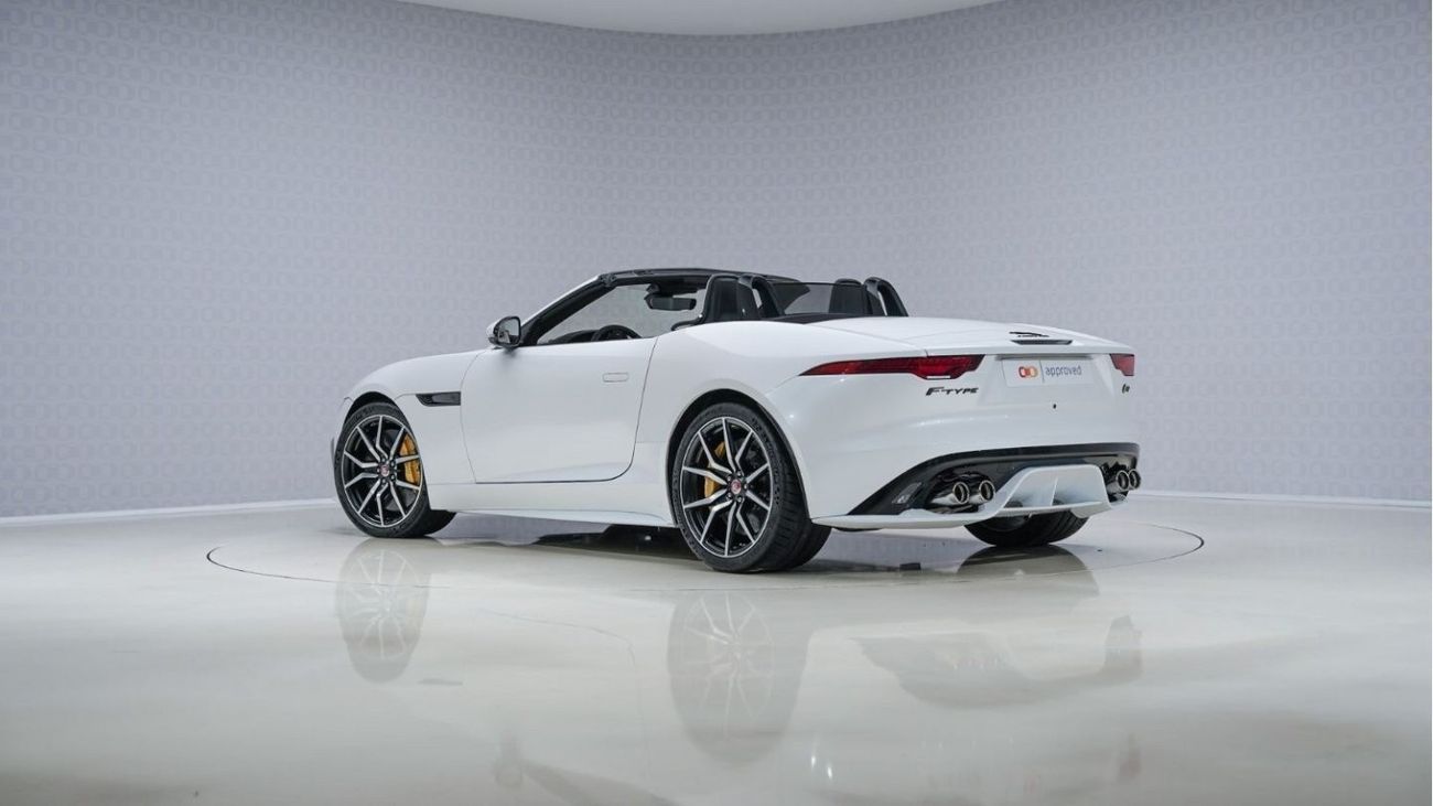 جاكوار F Type P 575 R Dynamic V8 - 2 Year Warranty - Approved Prepared Vehicle