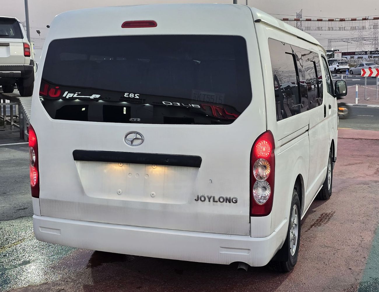 جويلونغ A4 JOYLONG A4 Bus 2.5L V4 Diesel 15 Seats   White color 2023 Model