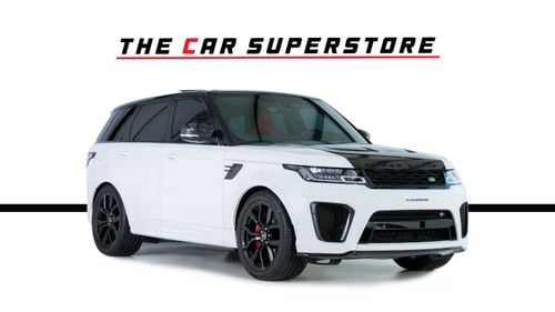 Land Rover Range Rover Sport SVR 5.0L (550 HP) Carbon Edition-Low Mileage-Red Calipers-1 Owner-Very Well Maintained