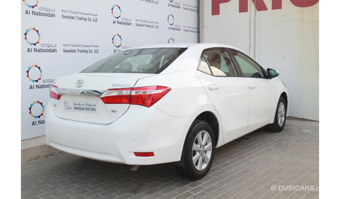 تويوتا كورولا 2.0L 2016 MODEL GCC SPECS WITH WARRANTY