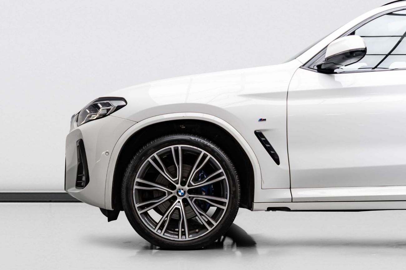 BMW X3 xDrive 30i M Sport 2.0L 2023 BMW X3 xDrive 30i, 2027 BMW Warranty + Service Contract, Low KMs, GCC