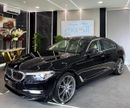 BMW 520i LUXURY ELITE BLACK 520i || TOP RANGE || GCC || SCREENS || LIKE || FREE ACCIDENTS