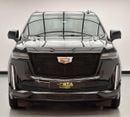 Cadillac Escalade 2023 Cadillac Escalade ESV, 1 Year Warranty Unlimited Km, Cadillac Full Service History, GCC
