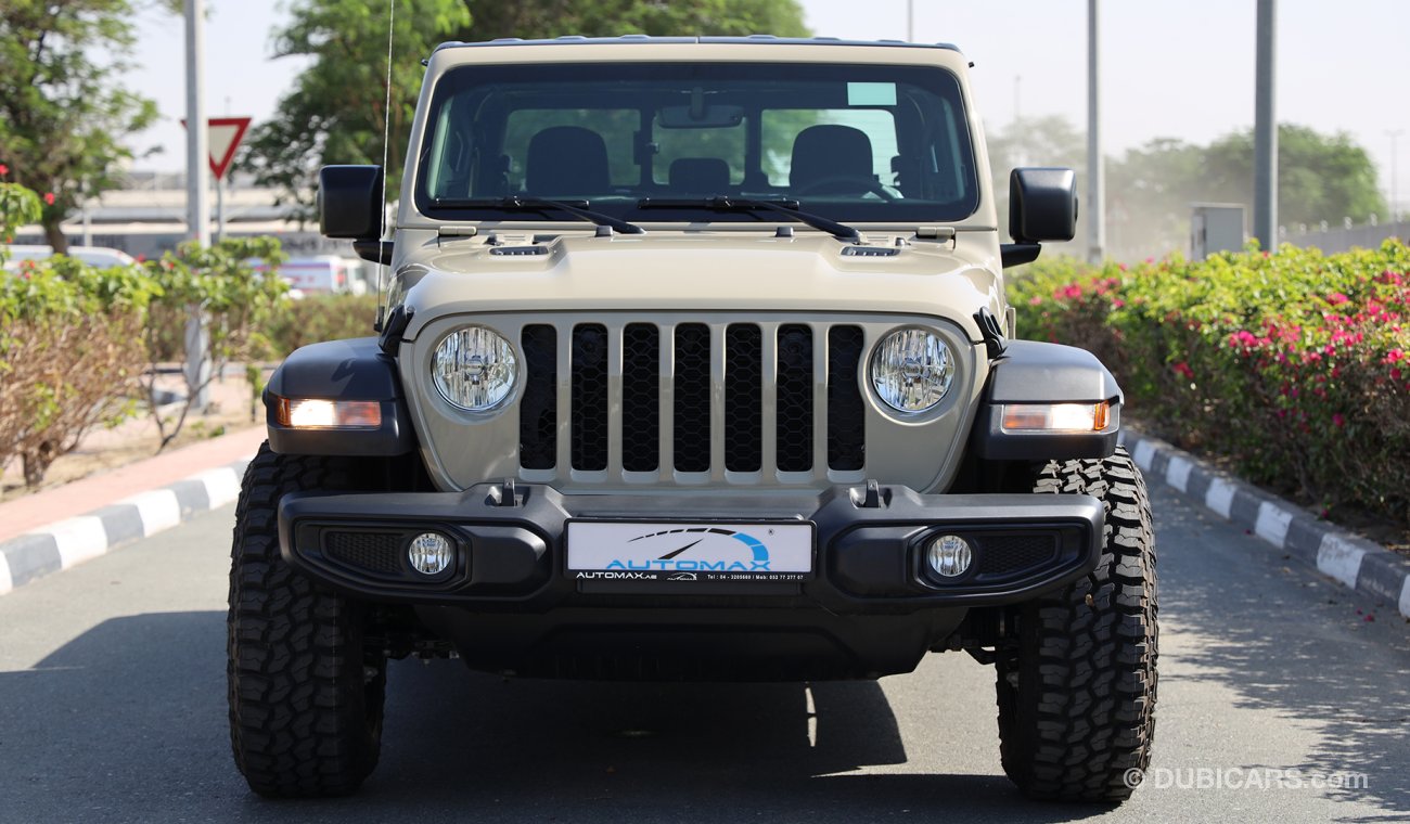 Jeep Gladiator 2020  Sport 4X4, 3.6L V6 GCC, 0km , W/ 3 Yrs or 100K km Warranty @ Trading Enterprises