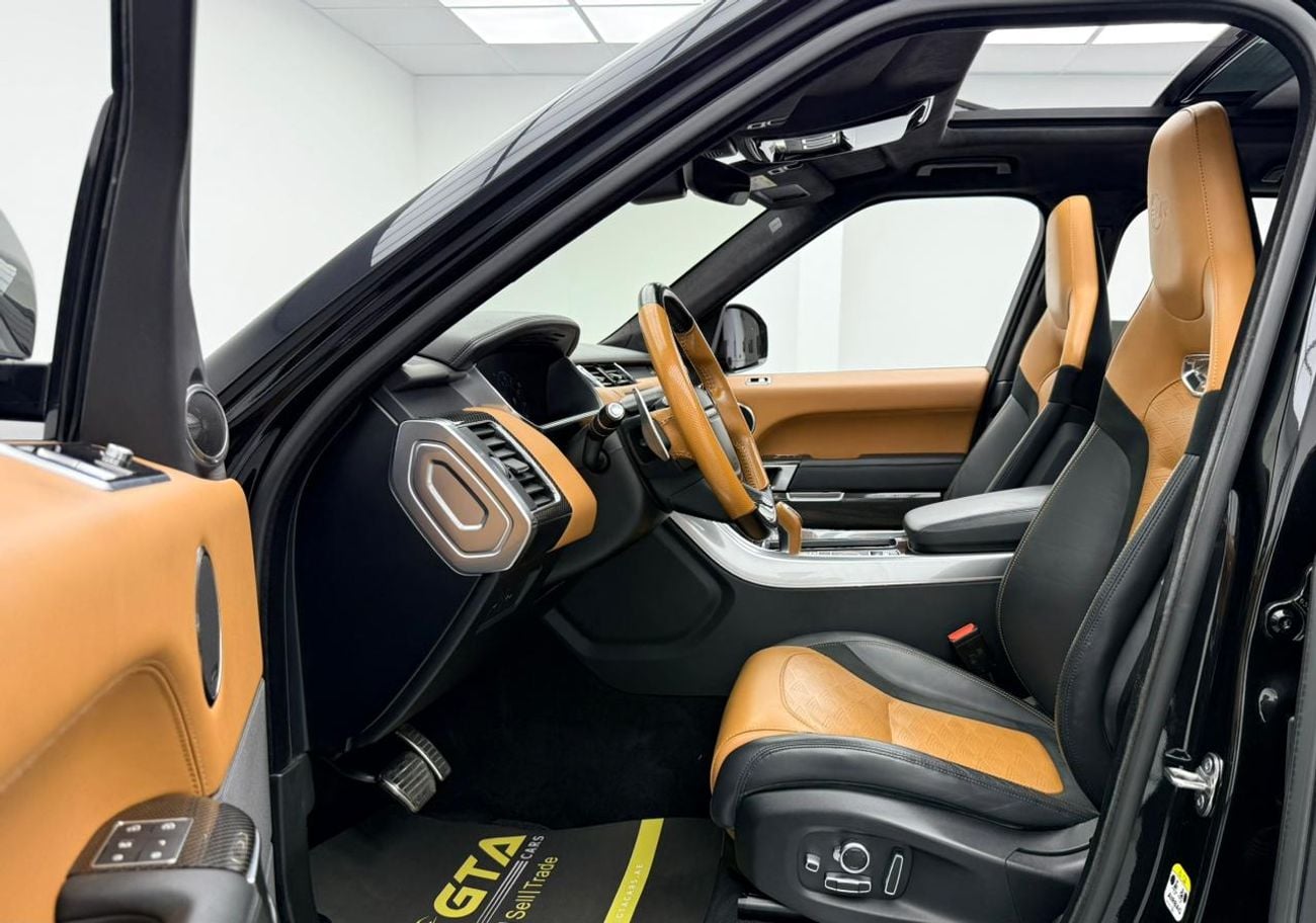 لاند روفر رينج روفر سبورت 2022 Range Rover Sport SVR, 2027 RR Warranty + Service Pack, Full RR Service History, GCC