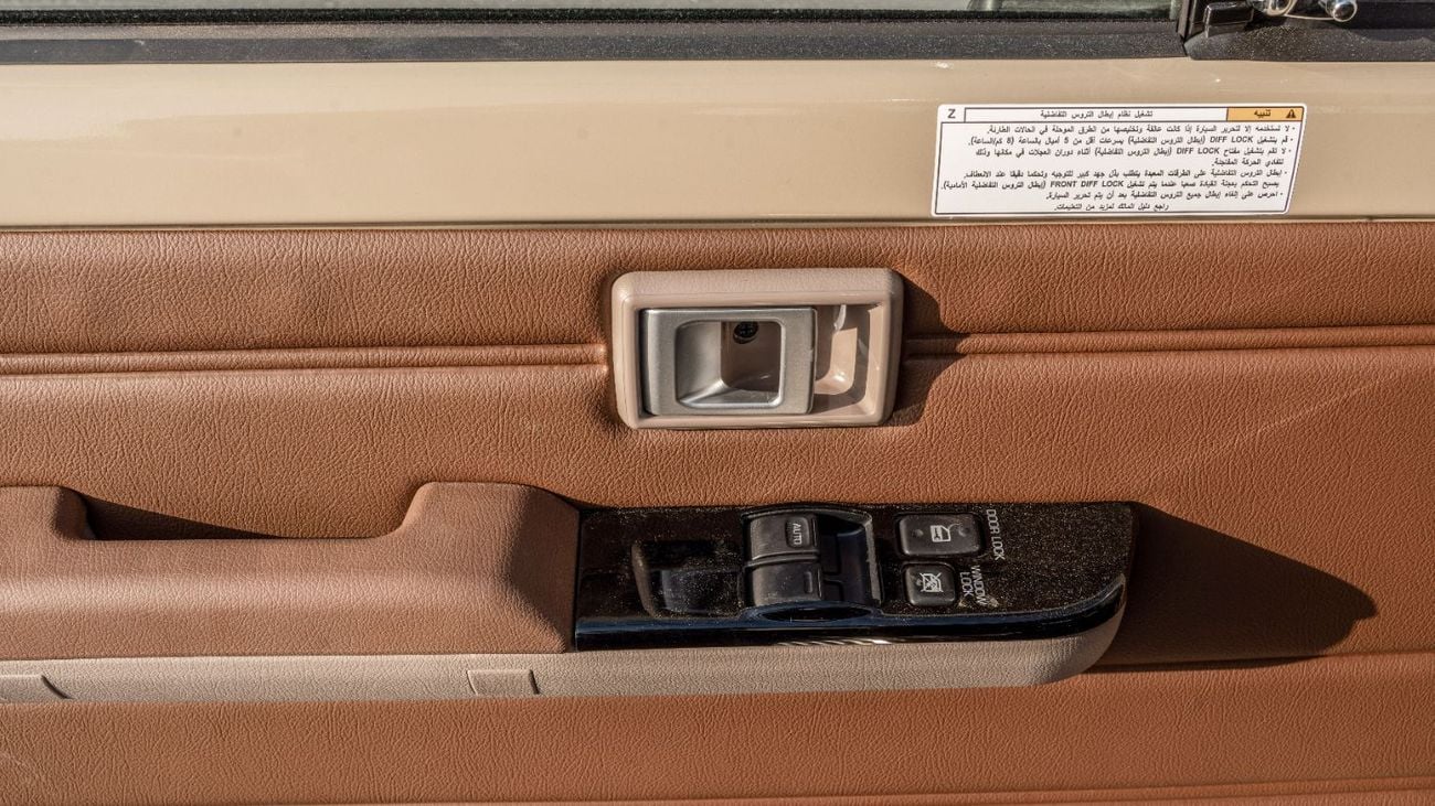 تويوتا لاند كروزر بيك آب 2026 Toyota Land Cruiser LC79 4.0L AT Petrol Full Option (Beige-Brown)