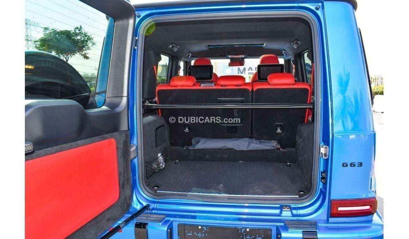 Mercedes-Benz G 63 AMG Amazing Price | Mercedes-Benz G63 AMG | Blue | V8 Biturbo | Fully Carbon | Original Screens | Night