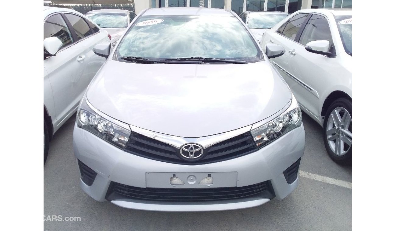 Toyota Corolla 2.0 2015 GCC