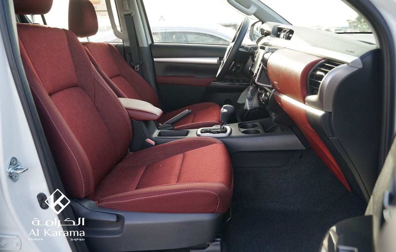Toyota Hilux SGLX 2.4L Engine with Automatic Transmission - Diff Lock - Cruise Control Rear camera - GCC