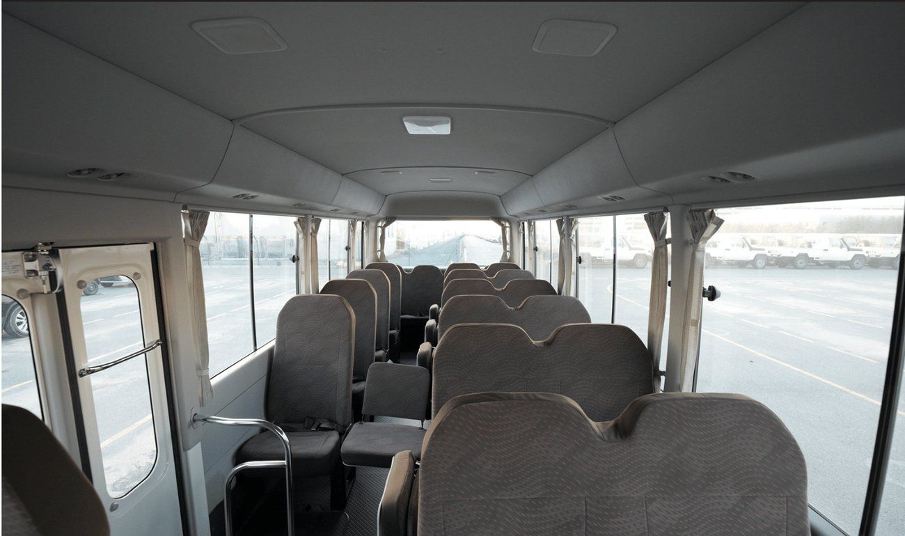 تويوتا كوستر ECT0201 - 2025 Toyota Coaster 4.0L Dsl Mt 28 Seats with Snorkel