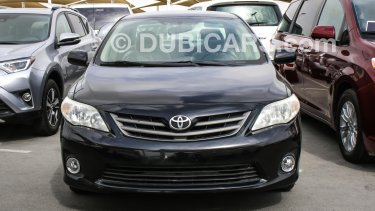 Toyota Corolla Xli 1 8 For Sale Aed 21 500 Black 2013