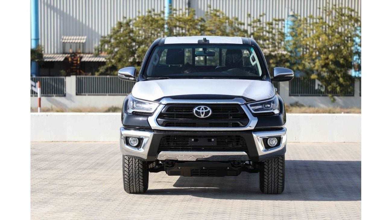 تويوتا هيلوكس تويوتا هايلكس 2024 4x4 DC 2.7 HI - أسود من الداخل أسود | تصدير فقط