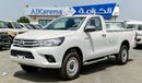 Toyota Hilux 2.4Ltr V4 4X4 Diesel M/T SINGLE Cab - 16″ wheels - red interior