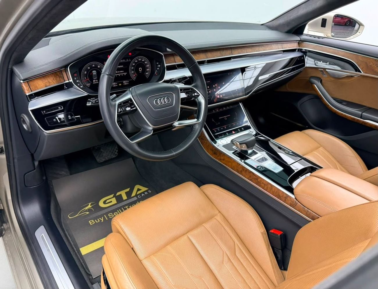 أودي A8 55 TFSI LWB 2019 Audi A8 L 55 TFSI quattro, Auto Guard Warranty, GCC Specs