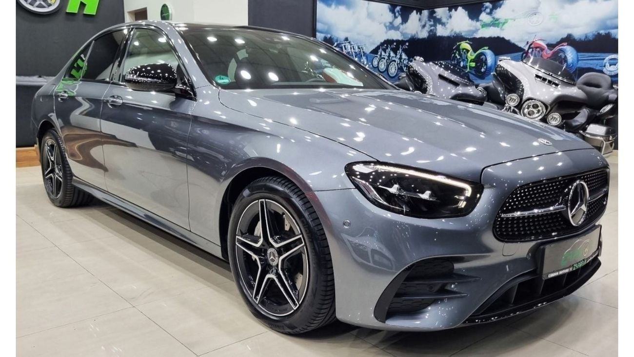 مرسيدس بنز E300 MERCEDES E300e 2023 IN IMMACULATE CONDITION WITH ONLY 13K KM WITH 3 YEARS WARRANTY FOR 219K AED