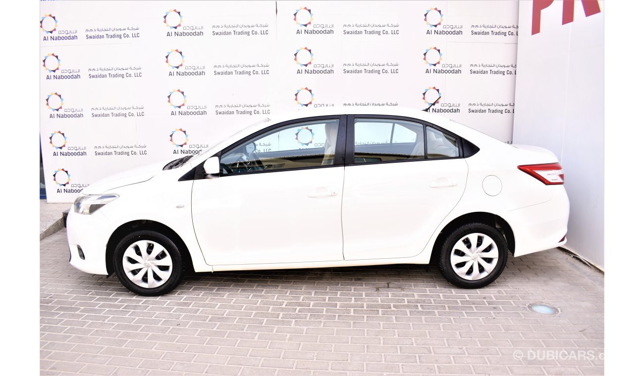 تويوتا يارس AED 840 PM | 0% DP | 1.5L SE SEDAN GCC WARRANTY