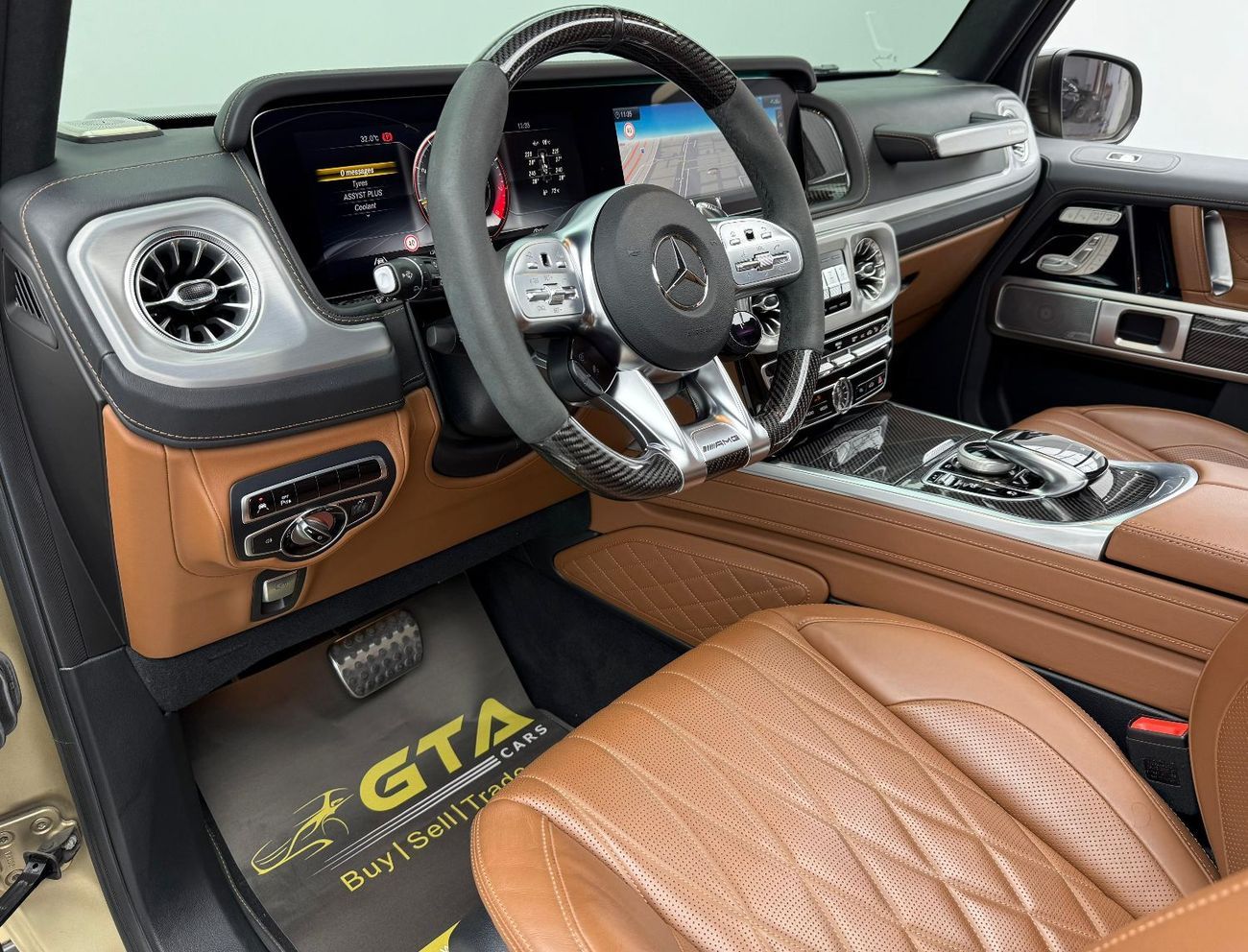 مرسيدس بنز G 63 AMG 2022 Mercedes Benz G63 AMG With Brabus Kit, 2027 Warranty + Service Pack, Excellent Condition, GCC