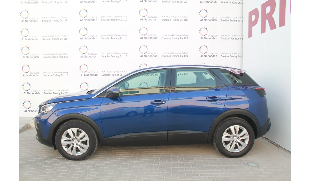 Peugeot 3008 1.6L ACTIVE 2018 GCC AGENCY WARRANTY