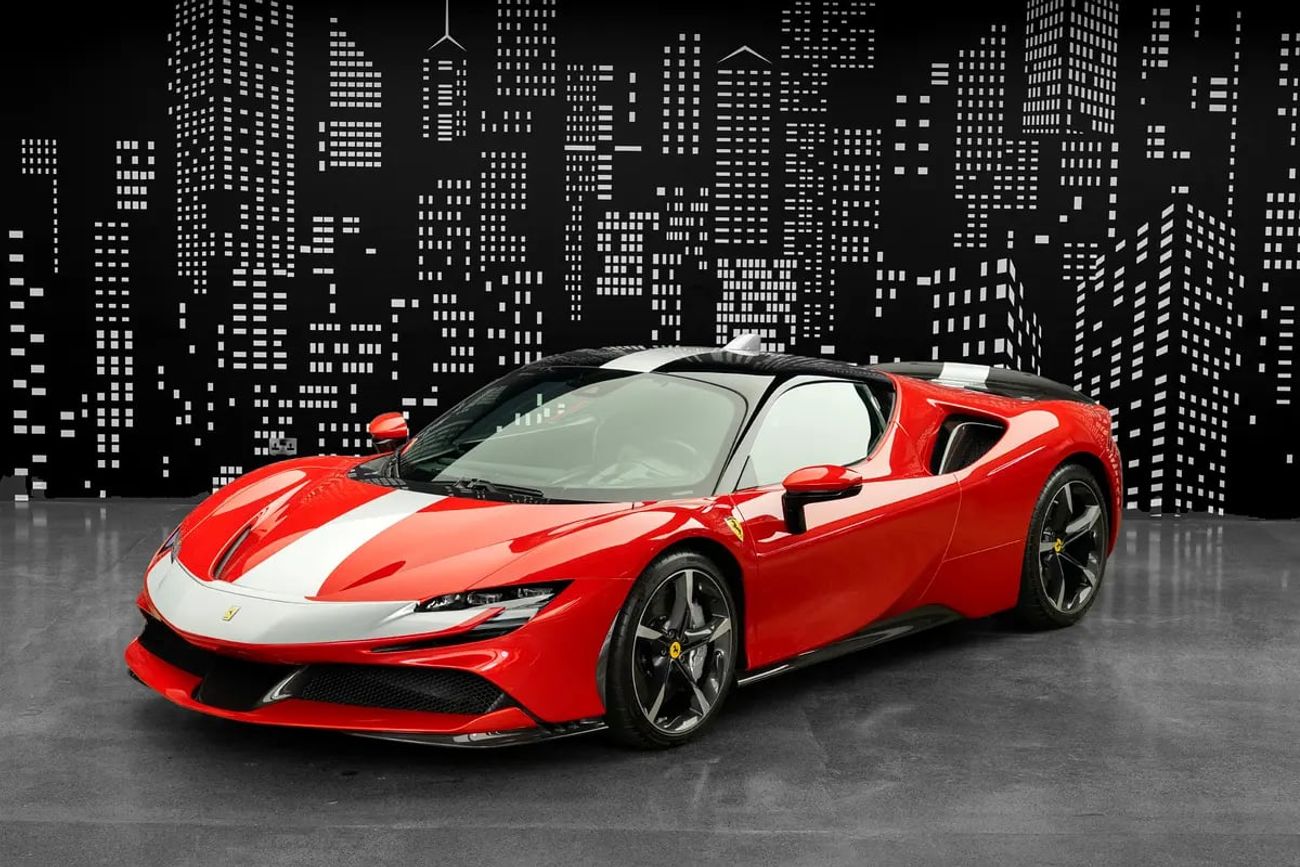 فيراري SF90 ستراديل FERRARI | SF90 STRADDLE | ASSETTO FIORANO | 2022MY | DEALER WARRANTY + SERVICE CONTRACT