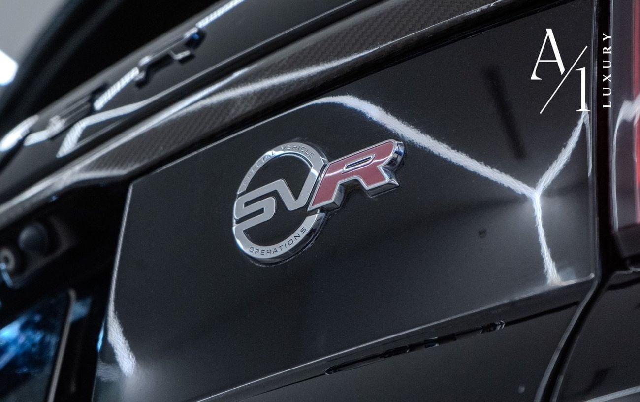لاند روفر رينج روفر سبورت 2019 Range Rover SVR, Fully Loaded, Excellent Condition, Carbon Fibre Package, GCC Spec