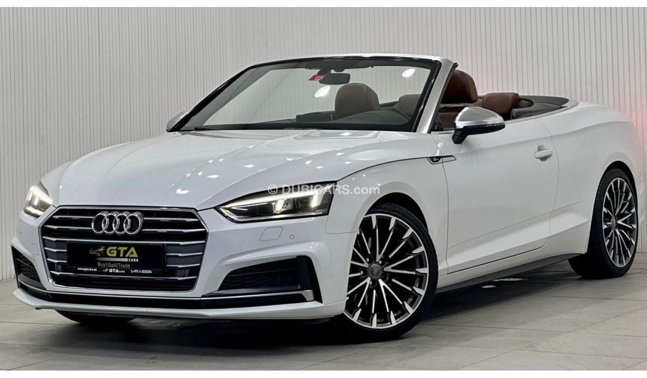 Audi A5 40 TFSI Style & Technology Selection S-line 2018 Audi A5 S-Line Cabriolet, Warranty, Full Audi Servi