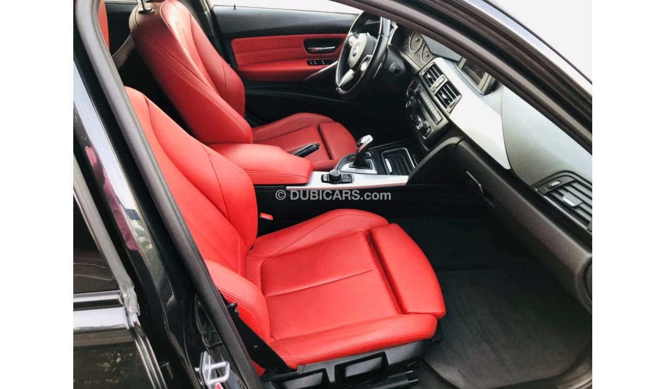 BMW 328i M Sport MODEL 2015 GCC CAR PERFECT CONDITION INSIDE AND OUTSIDE FULL OPTION SUN ROOF LEATHER SEATS N