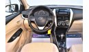Toyota Yaris AED 990 PM | 1.5L SE SED GCC DEALER WARRANTY