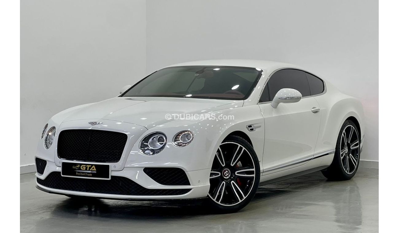 Bentley Continental GT 2016 Bentley Continental GT V8 s Mulliner, Full Bentley Service History, GCC