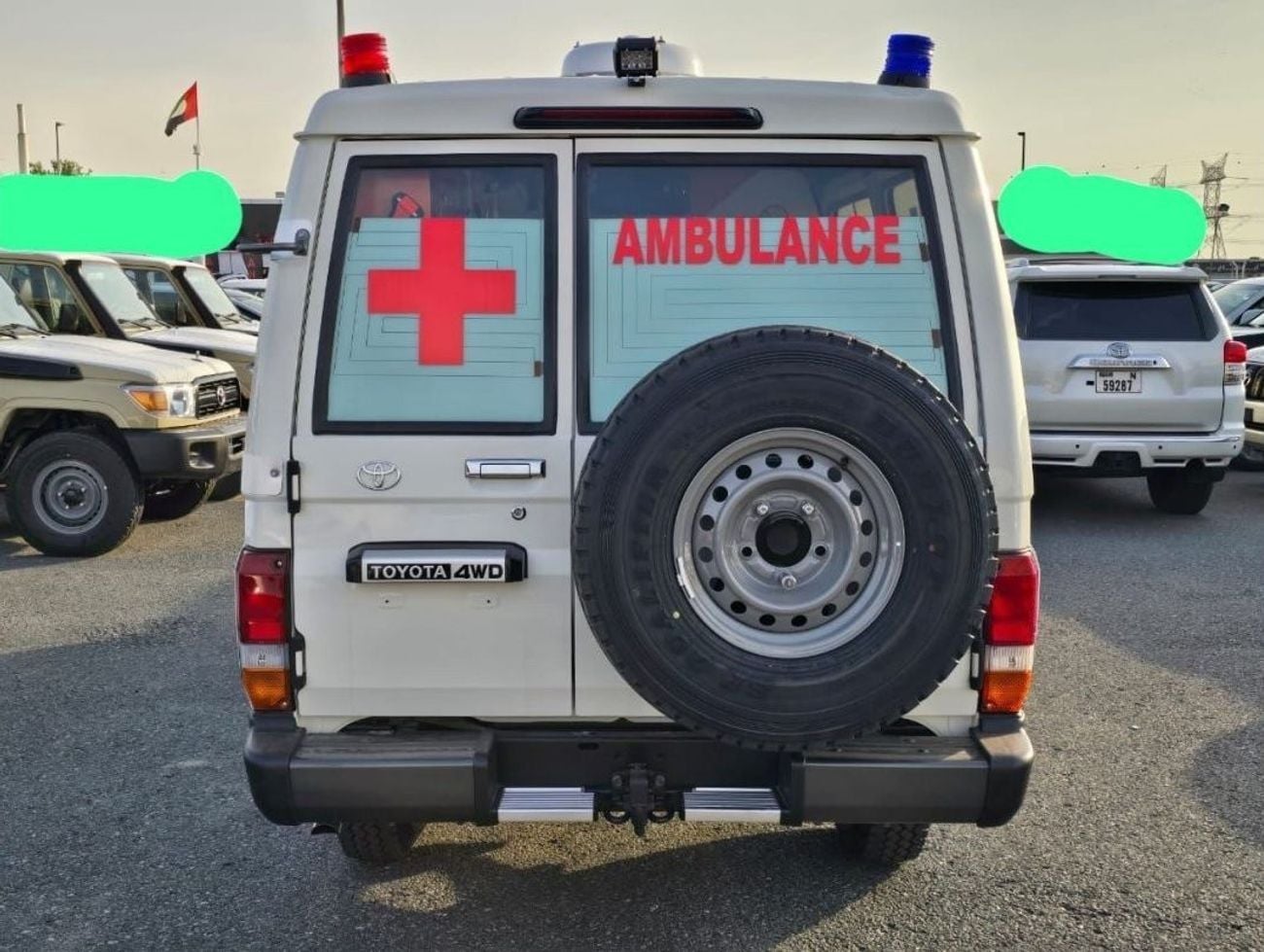 Toyota Land Cruiser 70 LC 78 HARDTOP 2.8L MT LAND CRUISER LC78 4.2L AMBULANCE