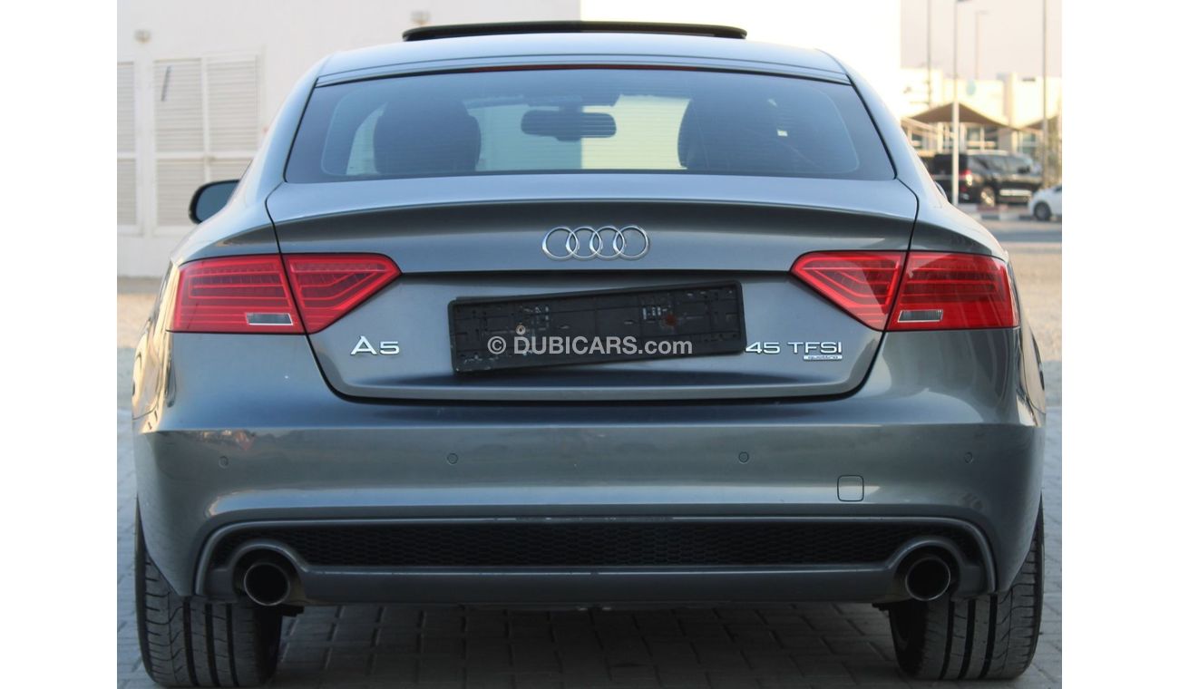 أودي A5 45 TFSI quattro S-لاين (سبورت بلس) أودي 2015 خليجي بحالة الوكالة بدون صبغ بدون حوادث فل أوبشن