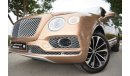 Bentley Bentayga 2017 gcc