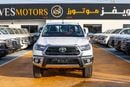 تويوتا هيلوكس Toyota Hilux (TGN126) 2.7L Pick-Up 4WD Double Cab – 2026 Model (A/T, White exterior, Red interior, w