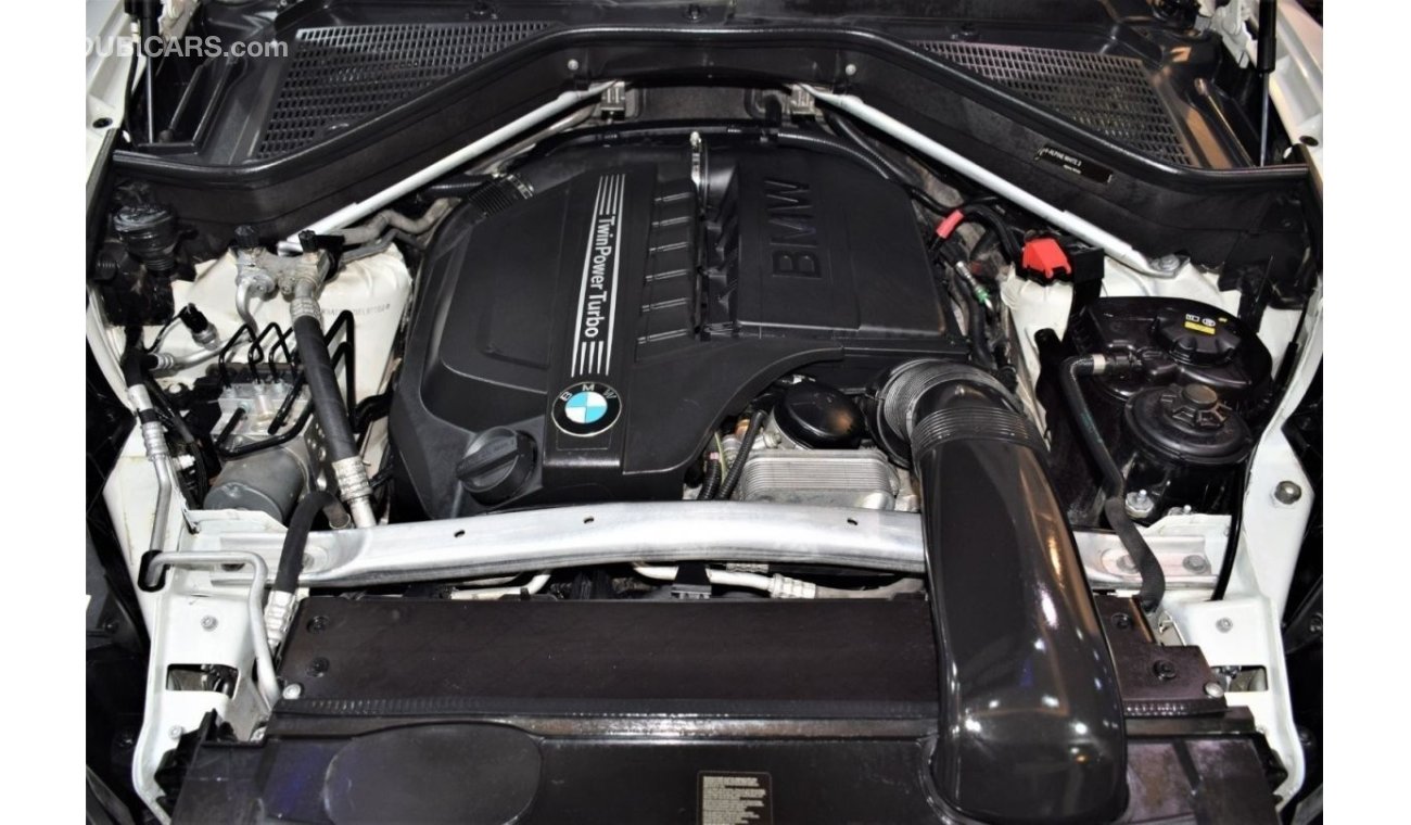 بي أم دبليو X6 EXCELLENT DEAL for our BMW X6 xDrive35i 2014 Model!! in White Color! GCC Specs