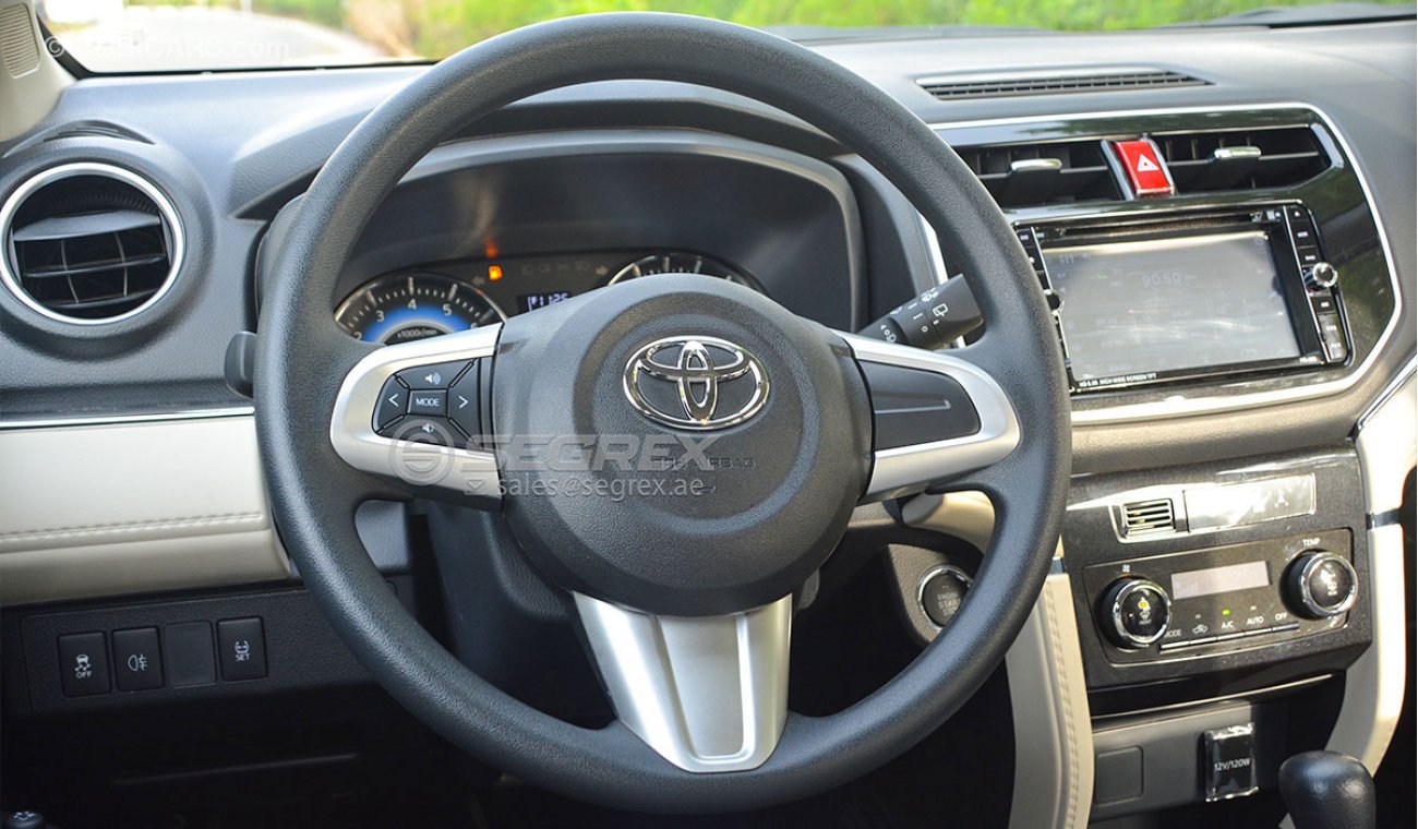 Toyota Rush PETROL 1.5L WITH PUSH START LEATHER SEATS BACK CAMERA