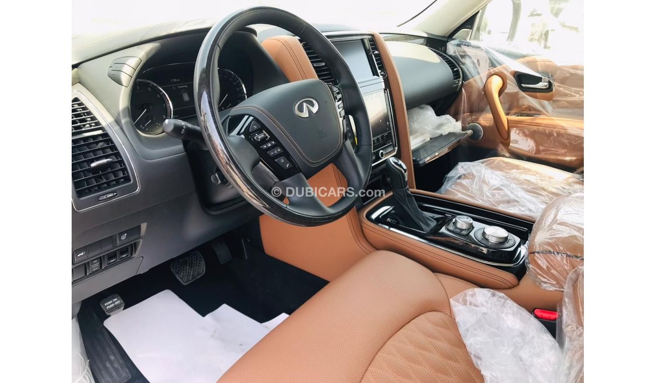 Infiniti QX80 5.6L 4WD //2021// FULL OPTION WITH SUNROOF , COOL BOX , LEATHER SEATS  // SPECIAL OFFER // BY FORMUL
