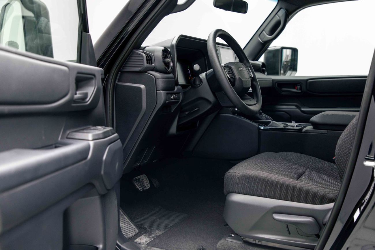 تويوتا برادو 2.4L - Attitude Black Inside Black | Export Only