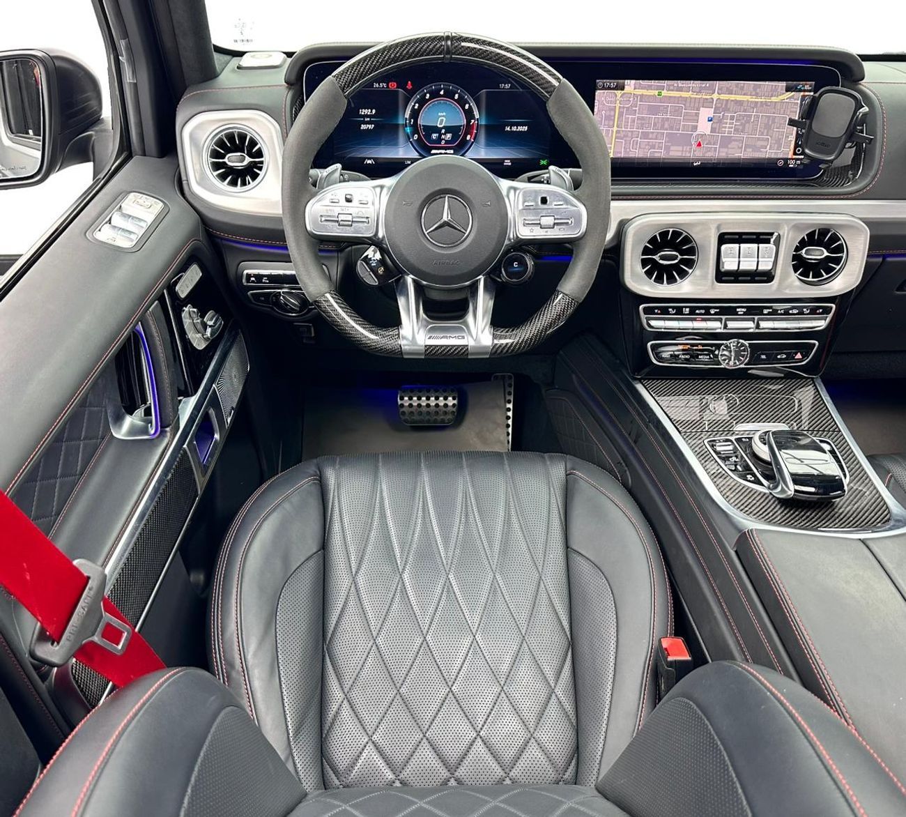 مرسيدس بنز G 63 AMG 2023 Mercedes G63 Double Night Package, 2028 Mercedes Warranty + Service Contract, Mercedes FSH, GCC