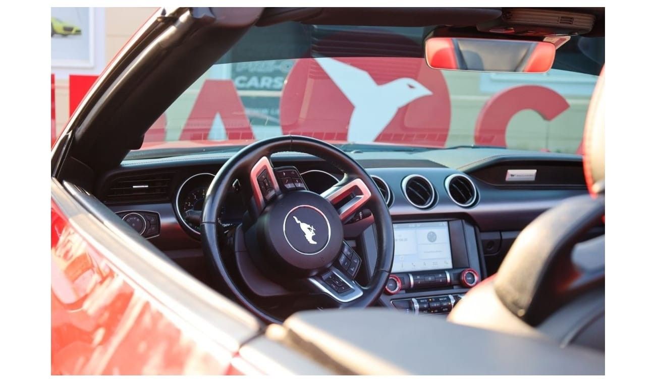 Ford Mustang Ford Mustang GT Premium Convertible 2018 GCC under Agency Warranty and Service Contract with Flexibl