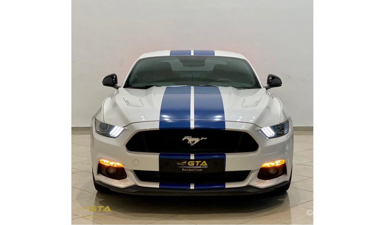 فورد موستانج 2017 Ford Mustang GT Premium V8, ROUSH Exhaust, Ford Warranty + Service Contract, Low KMS, GCC