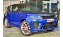 Land Rover Range Rover Sport SVR 2018 with 3 Year Warranty & Service